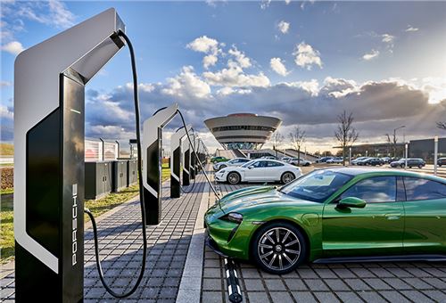 Porsche Turbo Charging: Europe's most powerful rapid-charging park in Leipzig