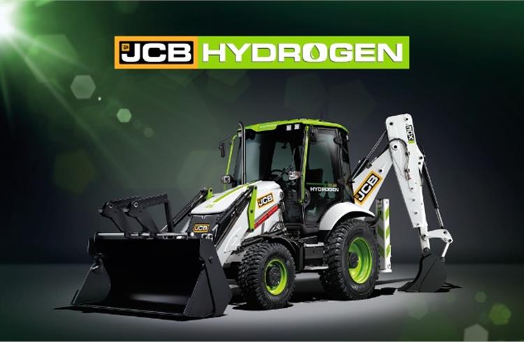 JCB debuts hydrogen technology in India with eco-friendly backhoe loader
