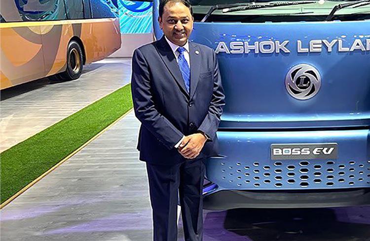 CV demand upcycle may continue until FY2025: Ashok Leyland's Shenu Agarwal