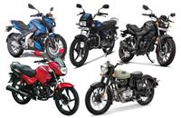 Motorcycle sales were up 28% (54,06,717 units) but demand from rural India for commuter bikes is yet to kick in.