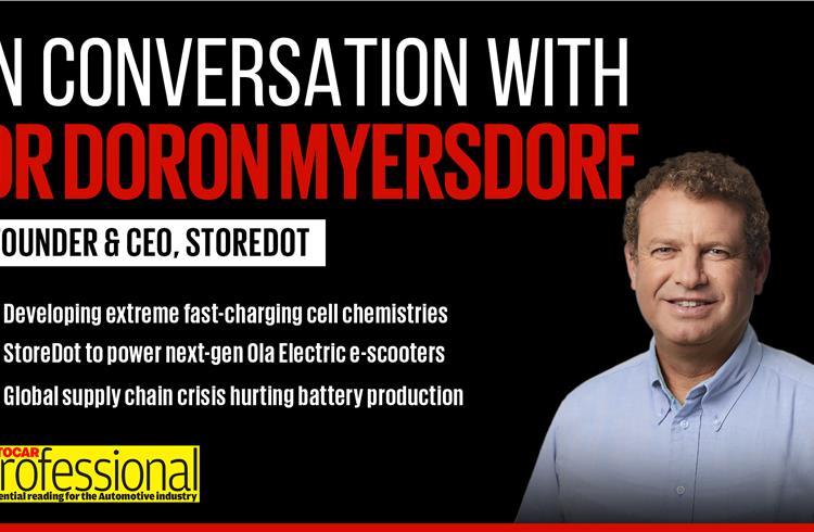 In Conversation with StoreDot's Dr Doron Myersdorf
