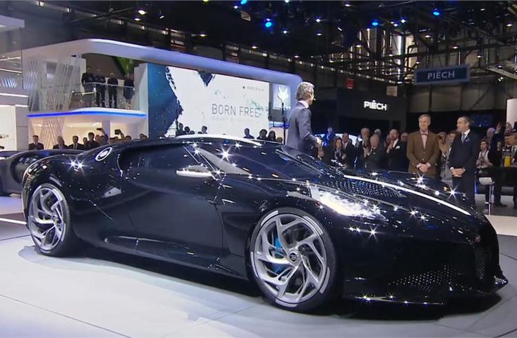 Bugatti reveals world's most expensive car