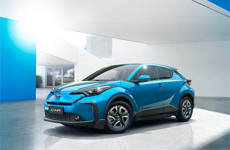 The electrified C-HR  for China. 