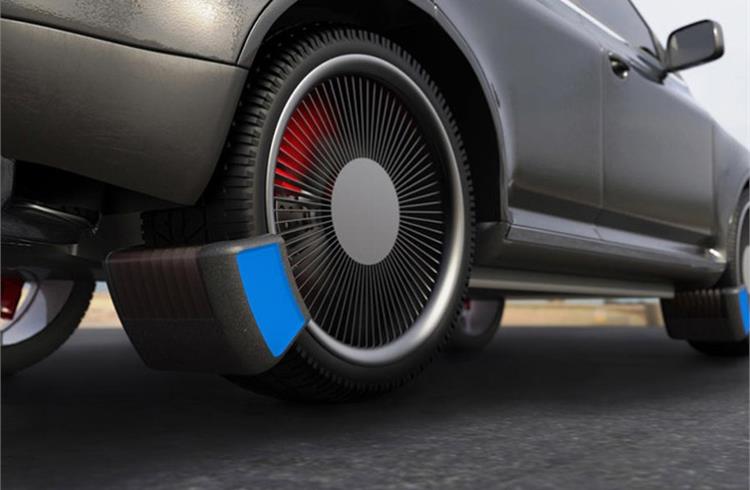 Device reducing tyre emissions bags the James Dyson award