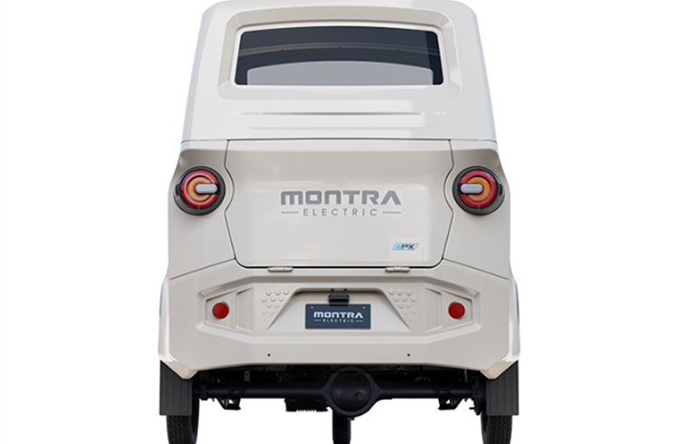 The Montra Electric uses a double fork front suspension, car-like driver seat and better cushioning, along with a category-defining boot space for luggage.