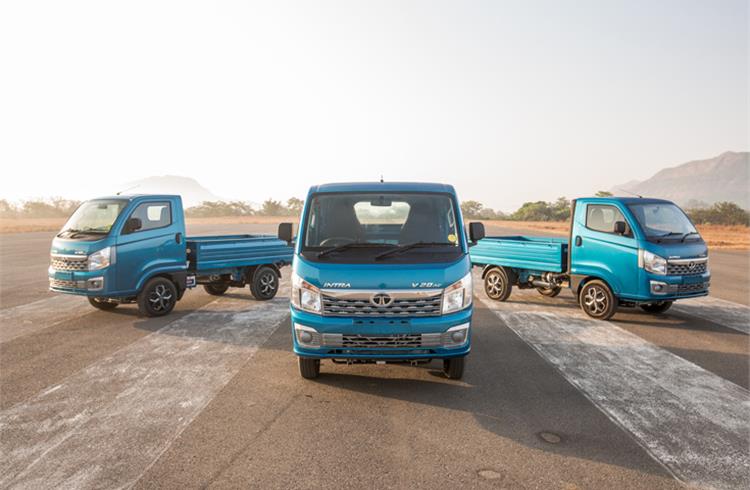 Tata Motors aims to carve out new market share for itself with the Intra compact truck in India's competitive small CV market.