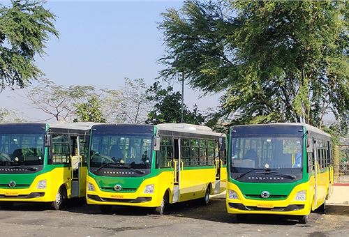 Daimler India CV introduces Covid-prevention features on BharatBenz buses