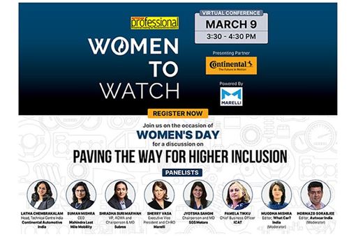 Tune in to Autocar Professional's Women's Day special virtual conference 