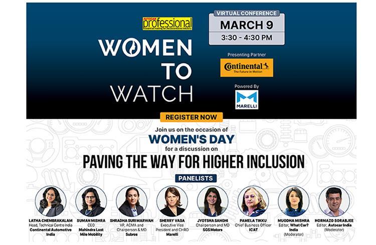 Tune in to Autocar Professional's Women's Day special virtual conference 