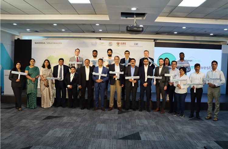 Skoda Auto Volkswagen India generates 3800+ pledges in line with the theme of Earth Day 2023