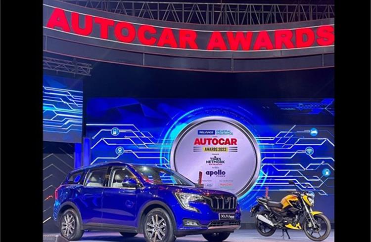Mahindra XUV700, TVS Raider bag top Autocar Awards 2022