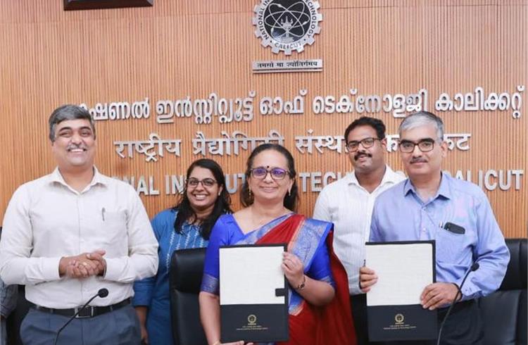 NIT Calicut, Tata Elxsi sign MoU for EV innovation with Rs 1 crore funding commitment 