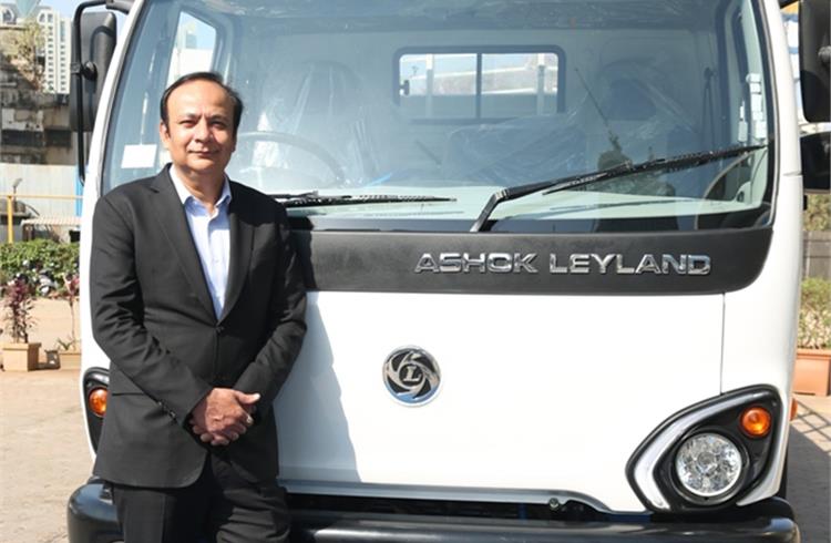 Anuj Kathuria, President, Global Trucks, Ashok Leyland. 
