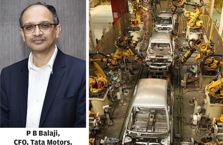 P B Balaji, CFO, Tata Motors: 
