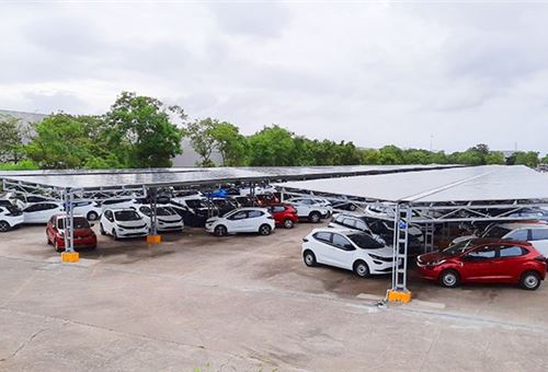 Tata Motors and Tata Power set up India’s largest solar carport in Pune