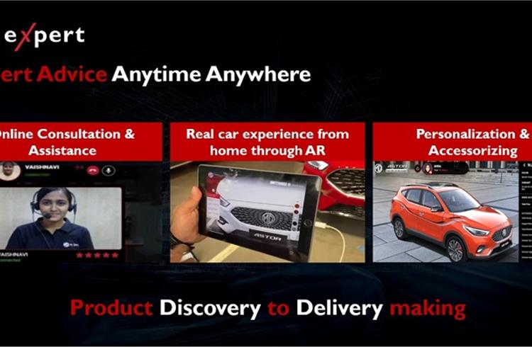 MG Motor India’s eXpert initiative to enable digital showroom experience