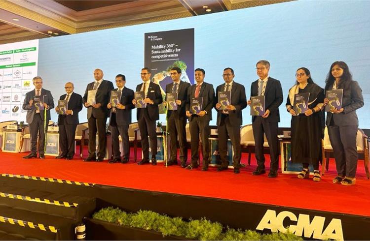 The India component industry study was released at the 63rd ACMA Convention in New Delhi on September 13. 