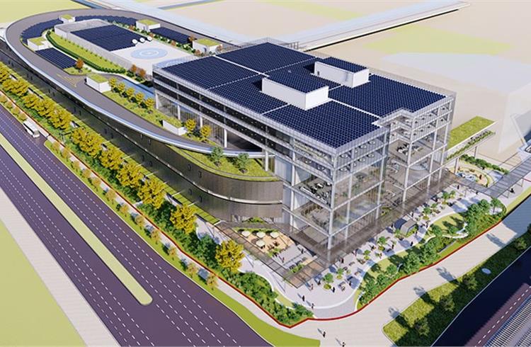 The the Hyundai Motor Group Innovation Center state-of-the-art seven-story innovation lab will be located at the Jurong Innovation District, in Singapore.