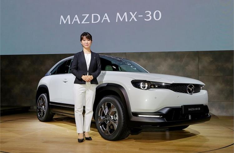 Tomiko Takeuchi is Mazda's first-ever female chief engineer and program manager, of the MX-30. She is also Mazda's first female development and evaluation test driver, just one of her skill sets