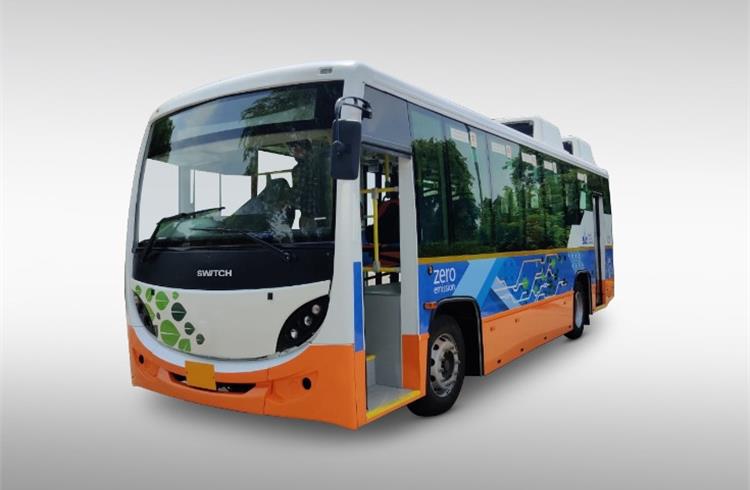 Full-electric 9.4-metre bus (32-37 seats) can cover 200–300km in a day with an opportunity charging for 45 minutes to 1 hour.