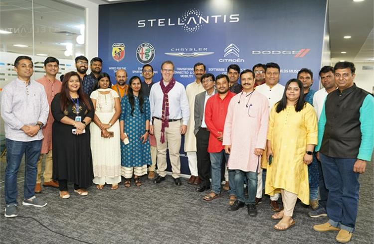 Stellantis Software Hub in Bengaluru plans to hire 500 people.  This is its  second global innovation centre in India. 