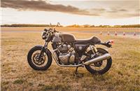 The Royal Enfield Continental GT 650. 