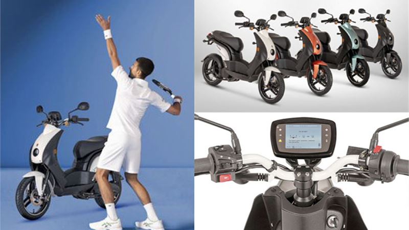 Peugeot Motocycles appoints Novak Djokovic as brand ambassador for e-Ludix scooters