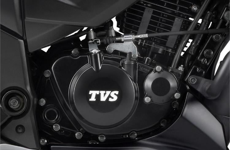 TVS has set out to develop premium motorcycles in the 225cc-350cc segment in India.
