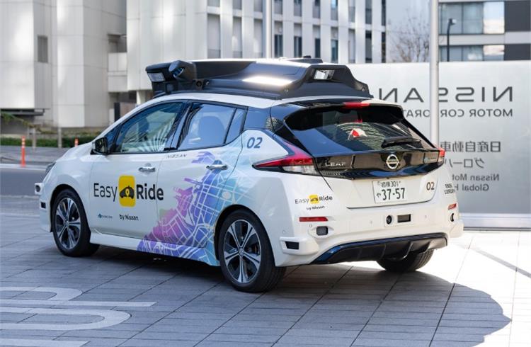 Nissan to commercialise autonomous-drive mobility services in Japan by 2027