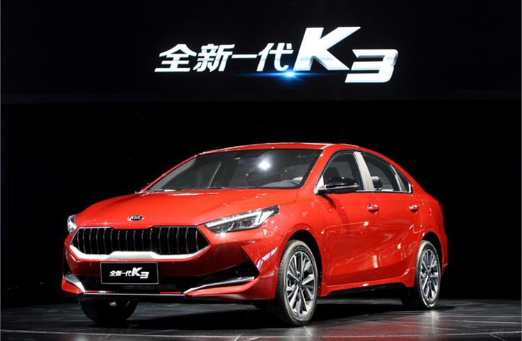 Kia reveals K3, K3 Plug-in Hybrid for China market at Shanghai Motor Show