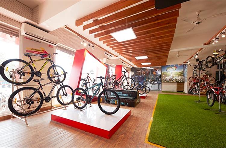 India's bicycle market sells 18-20 million units per annum. Hero Cycles is the market leader with 42% \share of the organised sector.