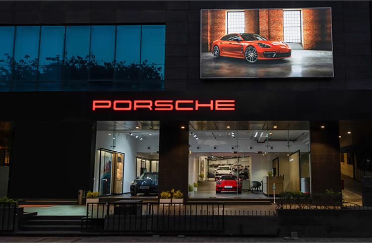 Porsche India’s latest showroom has come up on Linking Road, in the suburb of Santacruz, Mumbai.