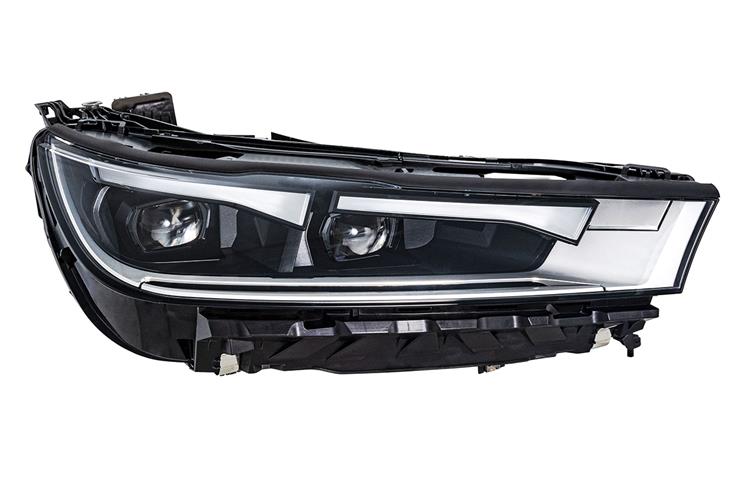 The BMW IX LED headlight is the starting point for the NALYSES development project. (Image: BMW Group)