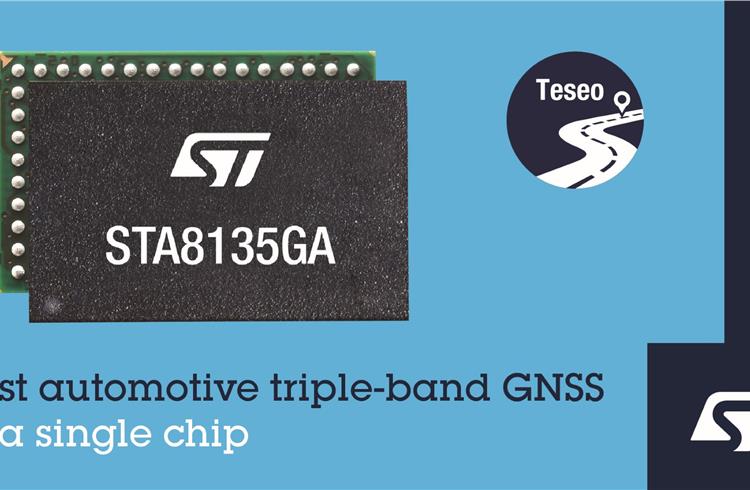 STMicroelectronics launches navigation chip for auto