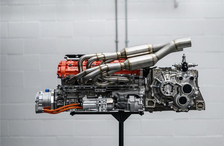 3.9-litre V12 is the world’s lightest, highest-revving, most power dense naturally-aspirated road car engine