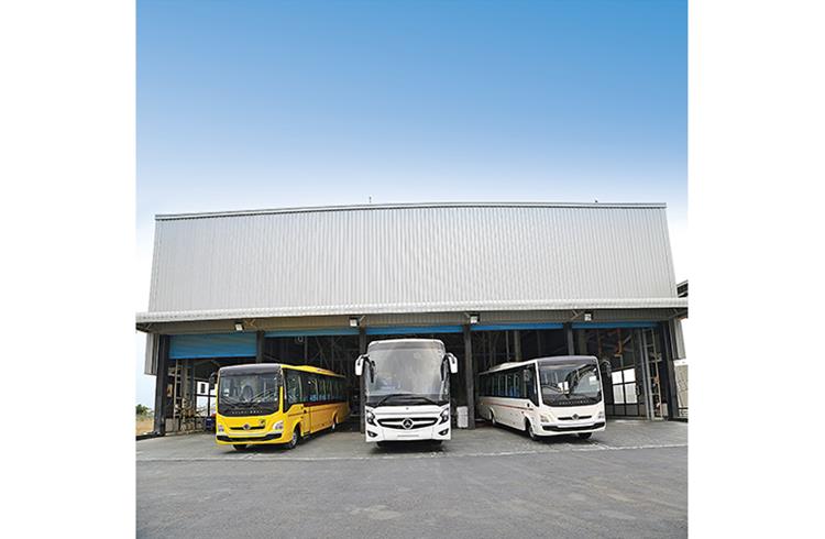 By launching products in the 9-, 16- and 24-tonne segments, Daimler Buses India has become a full-range player in the bus market. 
