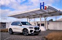 The BMW iX5 Hydrogen has a a range of 504km in the WLTP cycle.