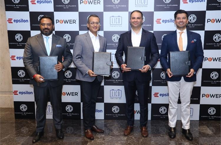 MG Motor India signs MoU with Epsilon Group for EV charging solutions 
