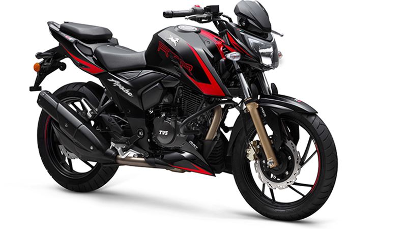 TVS launches Apache RTR 200 4V with SmartXonnect tech and crash alert system