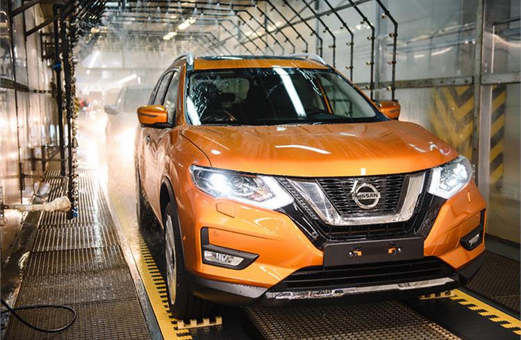 Nissan’s St Petersburg plant begins producing new X-Trail