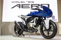 Vitpilen 701 Aero concept is a modern faired sport bike with an innovative design