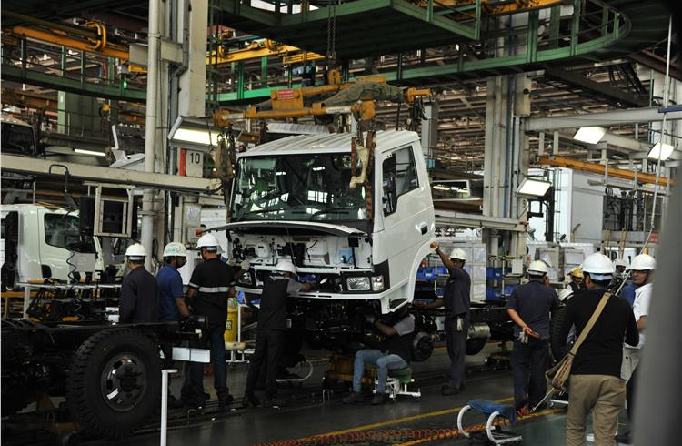 Tata Motors remains upbeat on robust CV demand despite moderation in GDP forecasts