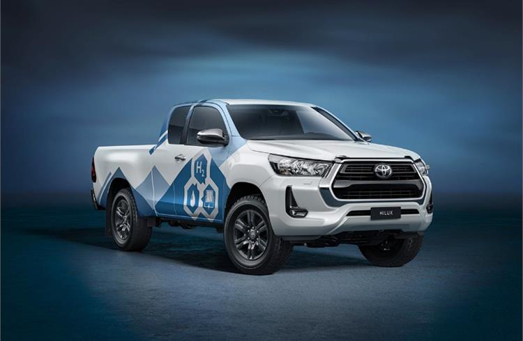 The consortium, led by Toyota Motor Manufacturing UK will receive funding to cover the development of a hydrogen fuel cell electric Hilux, working in collaboration with UK-based technical engineering partners Ricardo, ETL, D2H and Thatcham Research.