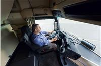 New Actros L and its futuristic cab design are high on driver comfort.