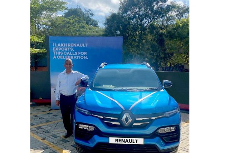 Renault India crosses 100,000 export milestone after 9 years