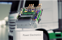 Schaeffler is developing power electronics units that are specifically tailored to the requirements of electrified commercial vehicles.