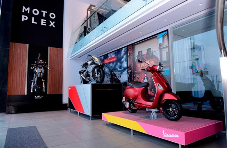 Piaggio Vehicles plans to set up 100 new Motoplex dealerships in India this year, expanding the network to 350.