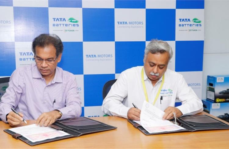 Tata Green Batteries sign aftermarket pact with Tata Motors 