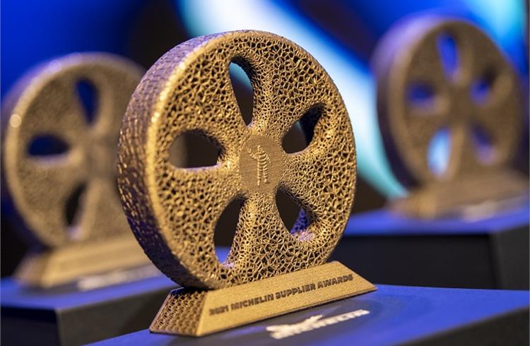 Michelin honours its top 9 suppliers including India’s Mekins