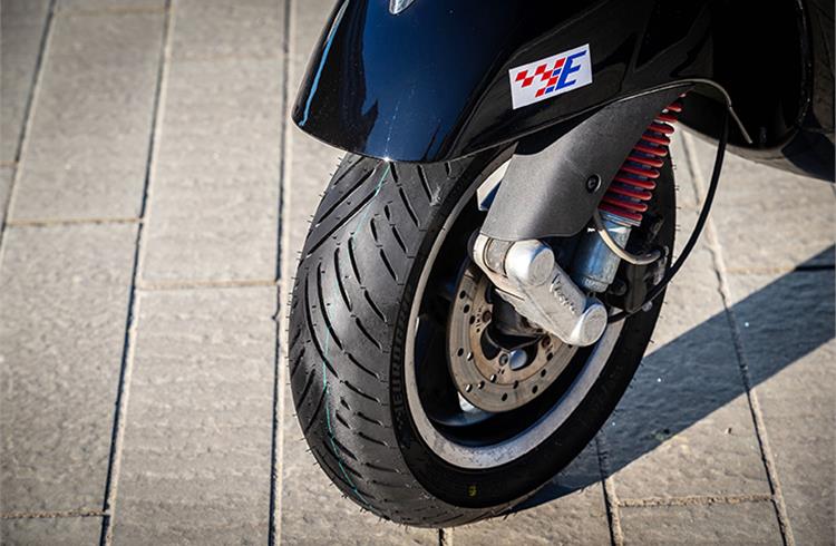 Eurogrip Bee Connect range for scooters will be available in 40 sizes; knobby tyre for off-road riding and a street tyre for medium and big bikes, both in radial and cross-ply in the offing